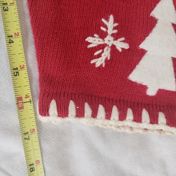 Vintage Holiday Embroidered and Applique Cardigan Sweater Sz XL - Picture 11 of 12